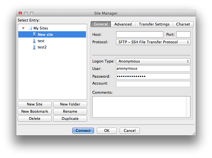 Системное администрирование: FileZilla: FTP, SFTP клиент с двухпанельным интерфейсом